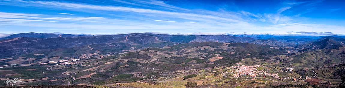 panoramica de las hurdes